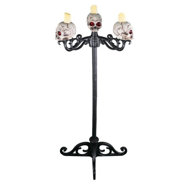 Lampadario con cteschi e candele 2 in 1 - immagine 3