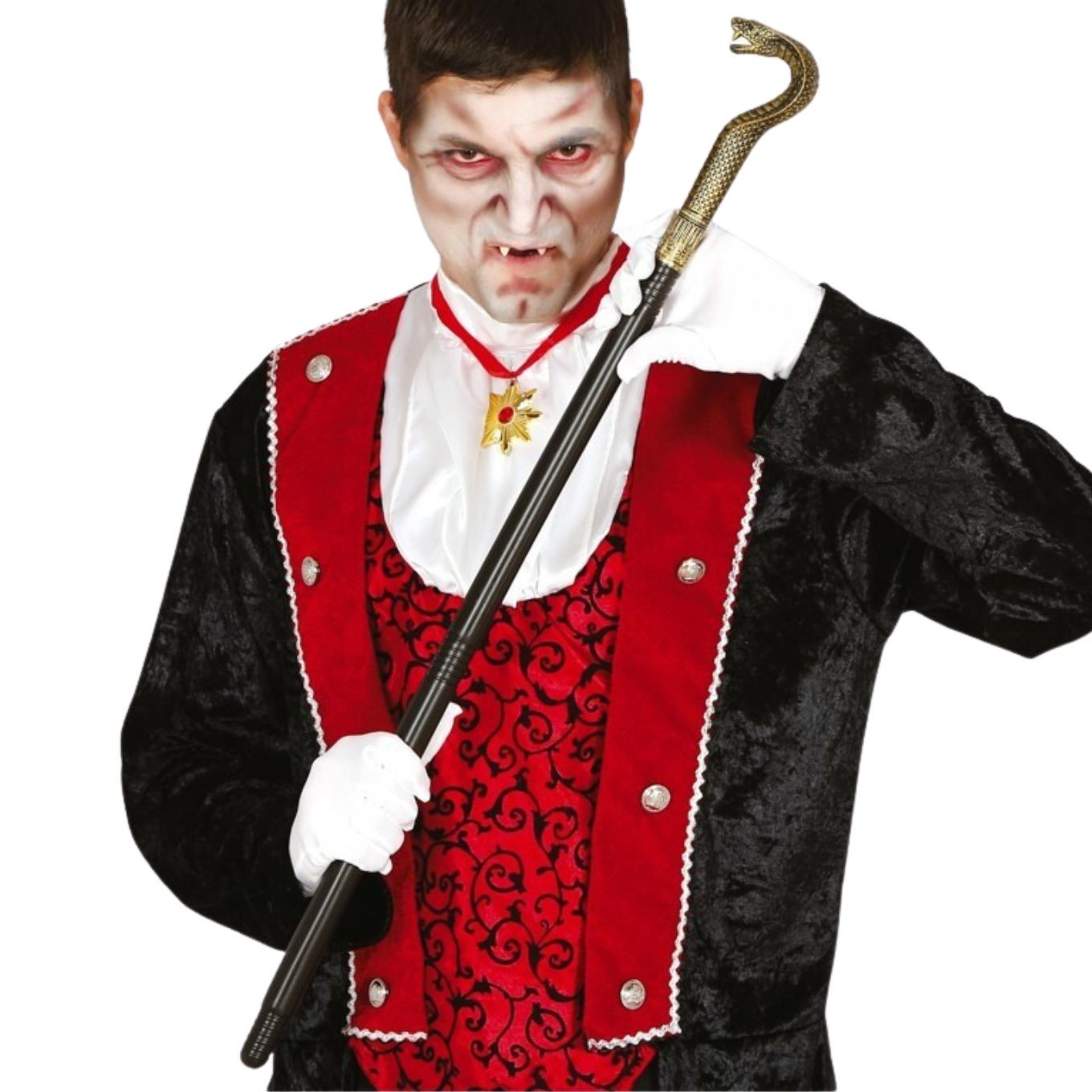 Bastone da passeggio testa di serpente