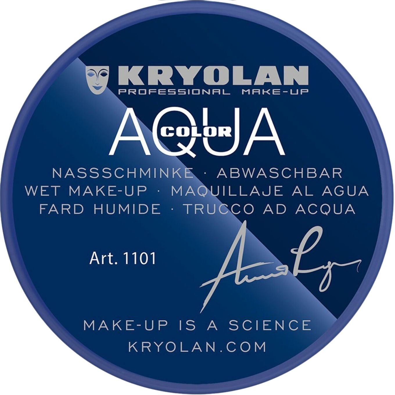 Aquacolor Kryolan Nero 071 – 8 ml