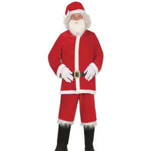 Costume Babbo Natale da adulto morbido