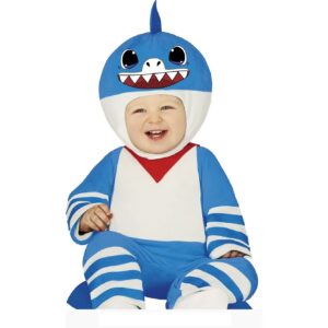 Costume Baby shark azzurro baby