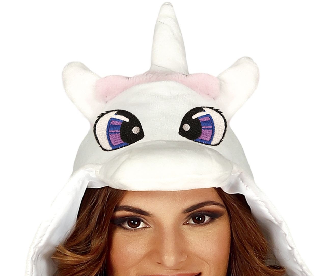 Costume unicorno rosa Kigurumimi donna - immagine 3