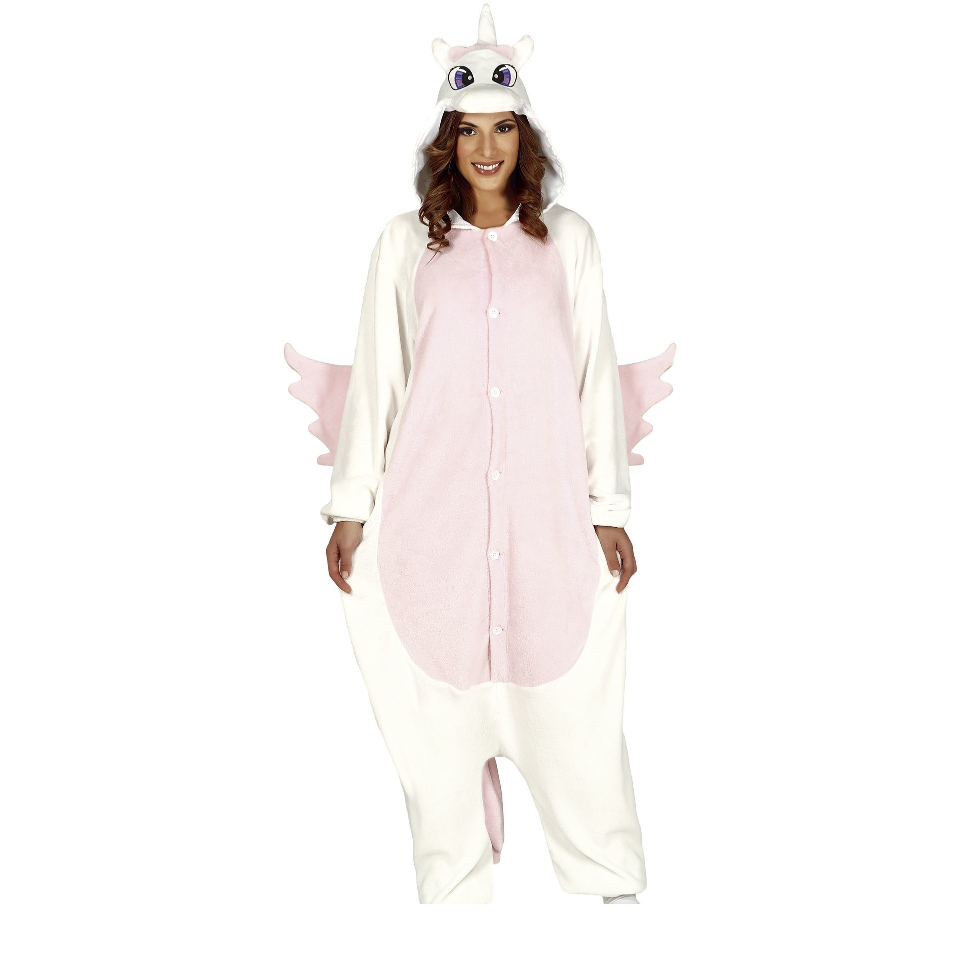 Costume unicorno rosa Kigurumimi donna