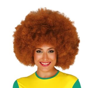Parrucca Afro Gigante castana