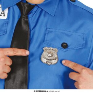 Distintivo Poliziotto in metallo