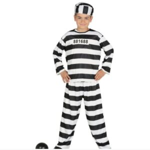 Costume prigioniero carcerato bimbo