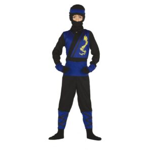 Costume Ninja Blu bimbo