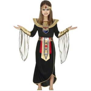 Costume Cleopatra nera bimba