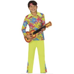 Costume Hippie Figli dei fiori anni bimbo