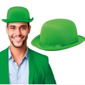 Bombetta Verde satinata in raso