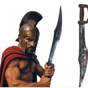 Spada spartano insanguinata