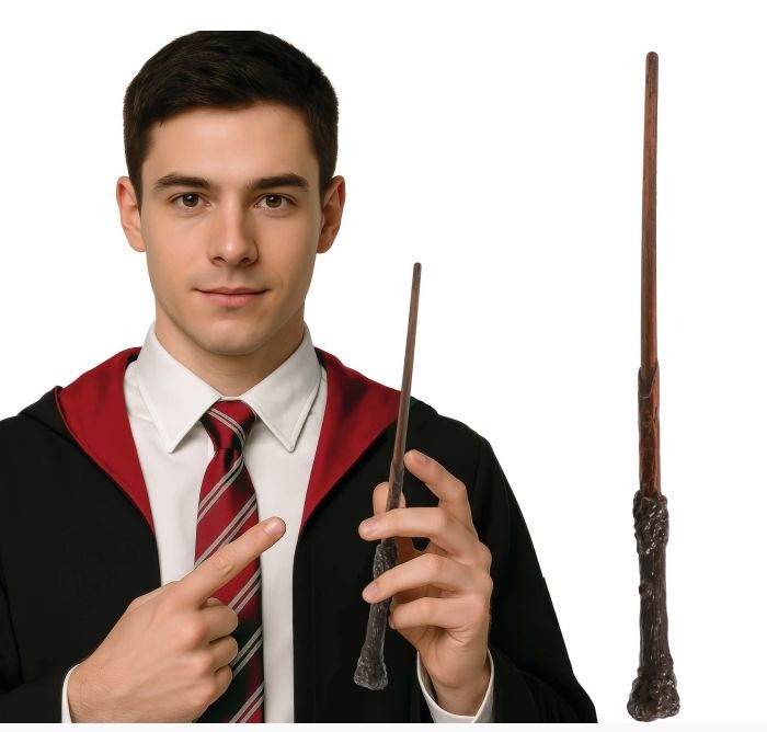 Bacchetta Harry Potter in plastica