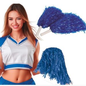 Pom Poms cheerleader blu