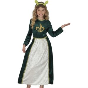 Costume principessa fiona bambina
