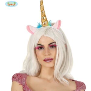 Cerchietto unicorno dorato