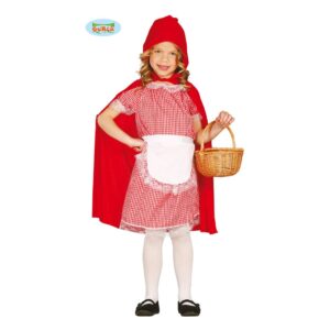 Costume Cappuccetto rosso fiabe bimba