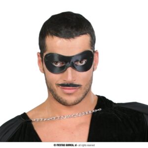 Mascherina nera zorro bandito