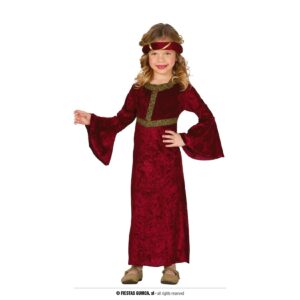 Costume dama medievale bimba