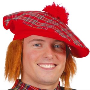 CAPPELLO SCOZZESE CON CAPELLI