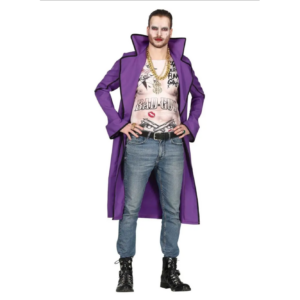 Costume Joker Suicide Squad adulto