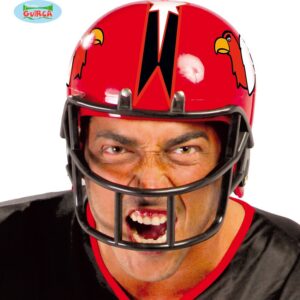 Casco da giocatore di Football Americano, caschetto, elmetto