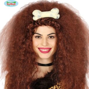 Molletta per capelli con osso cavernicolo