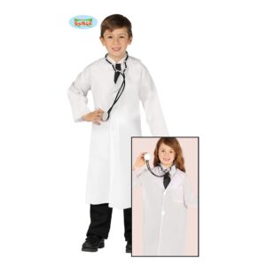 Costume camice dottore dottoressa medico bimbo
