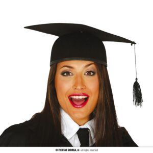 Cappello Laurea in feltro adulto