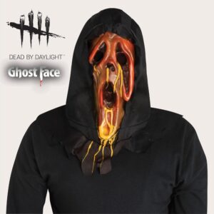 Maschera Ghost Face Scream Bruciata da Dead by Daylight