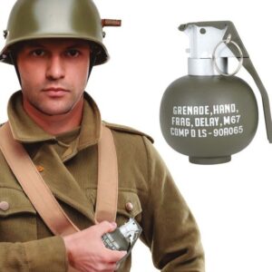 Granata seconda guerra mondiale con luce e suoni