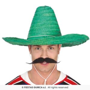 Cappello Sombrero Messicano Verde