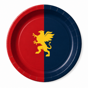 Confezione piatti del Genoa