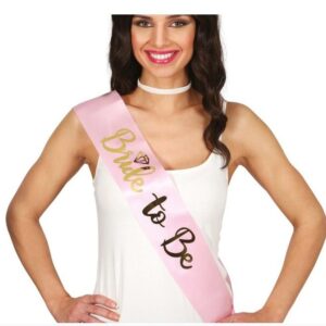 Fascia Sposa bride to be rosa e oro