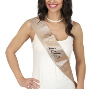 Fascia Sposa bride to be oro