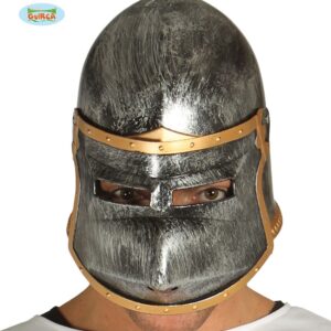 Elmo cavaliere medievale adulto in plastica