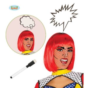 Cerchietto con fumetto comico per disegnare/addio al celibato/nubilato