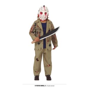 Costume Jason Voorhees beige bambino