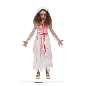 Costume sposa zombie bambina
