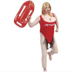 Costume Baywatch Pamela Anderson uomo