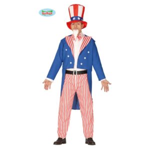 Costume Mr America , Zio Sam Apollo Creed Rocky adulto