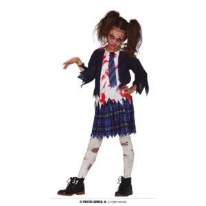 Costume alunna zombie bambina