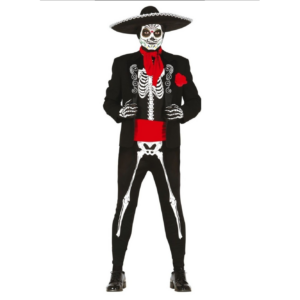 Costume Teschio messicano adulto