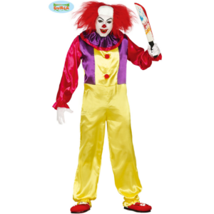 Costume pagliaccio killer adulto