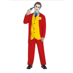 Costume Joker clown Principe del crimine adulto