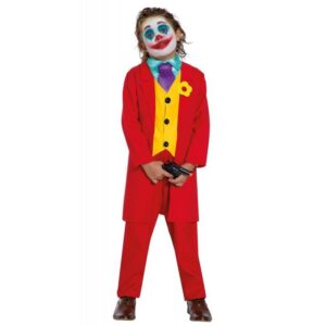 Costume Joker rosso bimbo