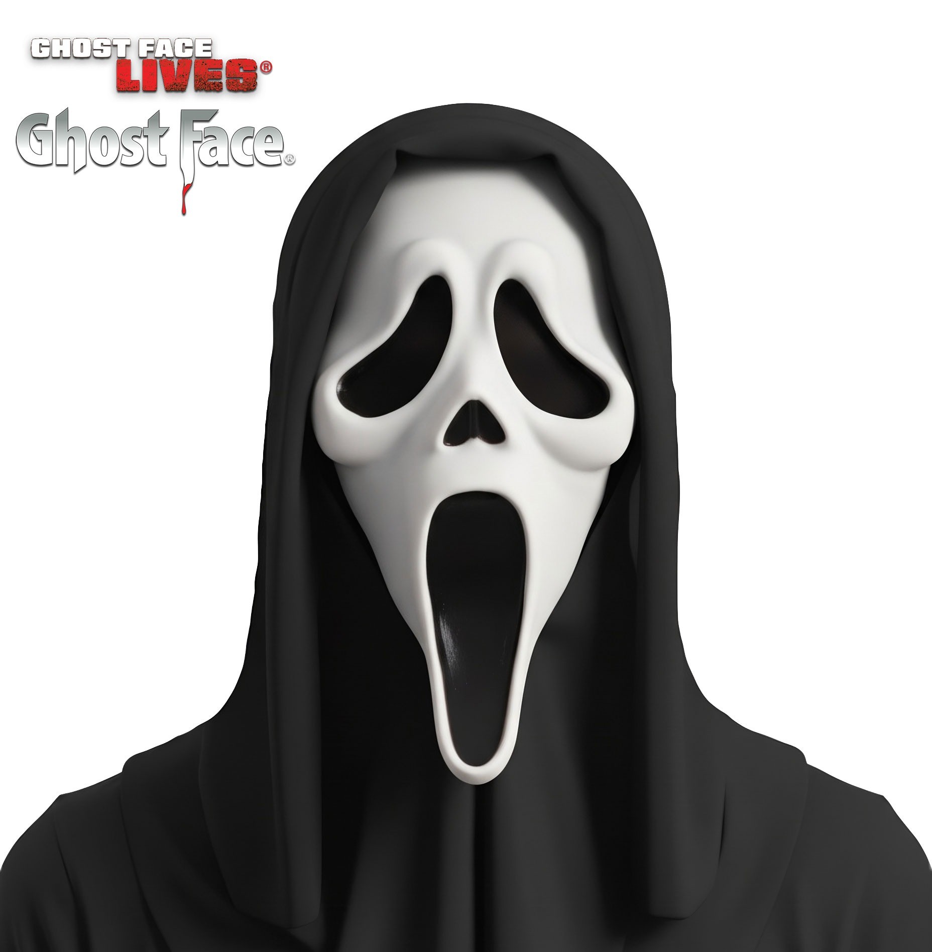 Maschera Scream Ghost Face in lattice originale