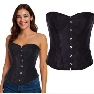 Corsetto nero adulto
