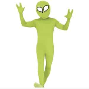 Costume Alieno verde adulto