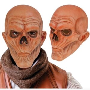 Maschera uomo bruciato ghoul fallout in lattice
