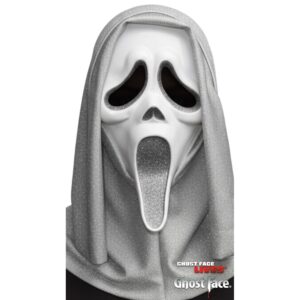 Maschera Ghost Face® Glitter Mask Ast Argento